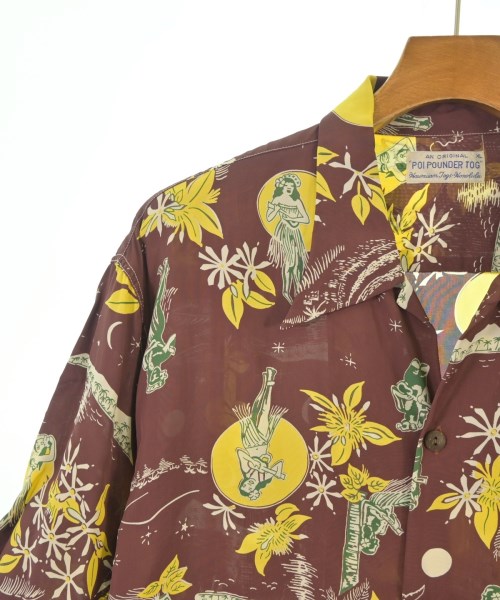 SUN SURF（サン　サーフ）カジュアルシャツ 茶 サイズ:XL メンズ/2200626011062