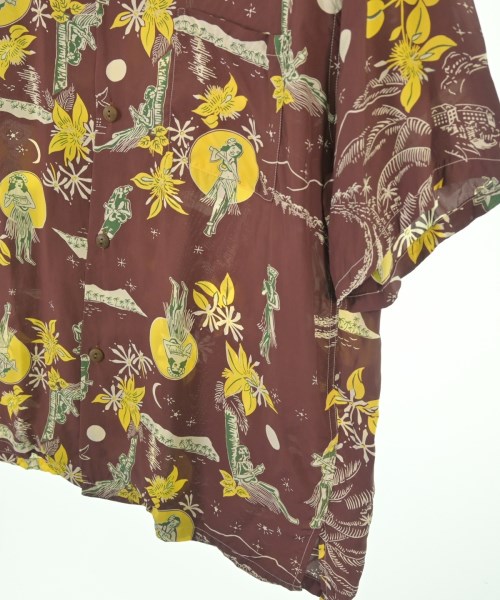 SUN SURF（サン　サーフ）カジュアルシャツ 茶 サイズ:XL メンズ/2200626011062