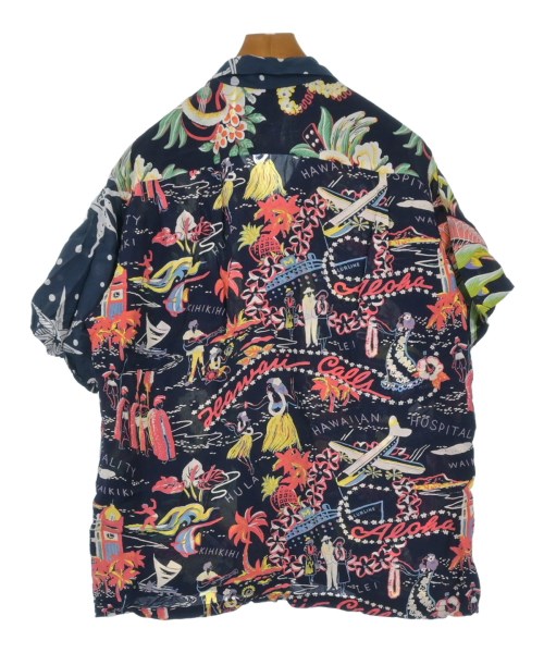 SUN SURF（サン　サーフ）カジュアルシャツ 紺 サイズ:XL メンズ/2200626684129