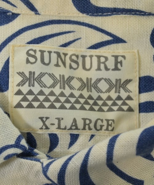 SUN SURF（サン　サーフ）カジュアルシャツ 白 サイズ:XL メンズ/2200612128033