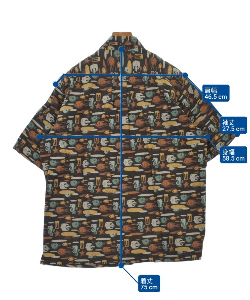 SUN SURF（サン　サーフ）カジュアルシャツ 茶 サイズ:XL メンズ/2200612128040