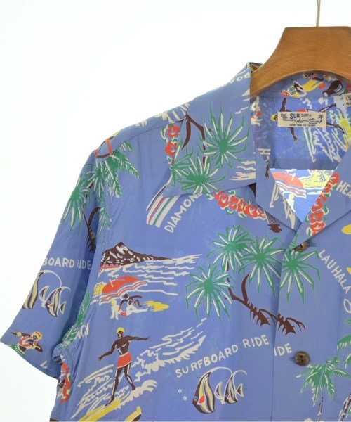 SUN SURF（サン　サーフ）カジュアルシャツ 青 サイズ:S メンズ/2200609980606