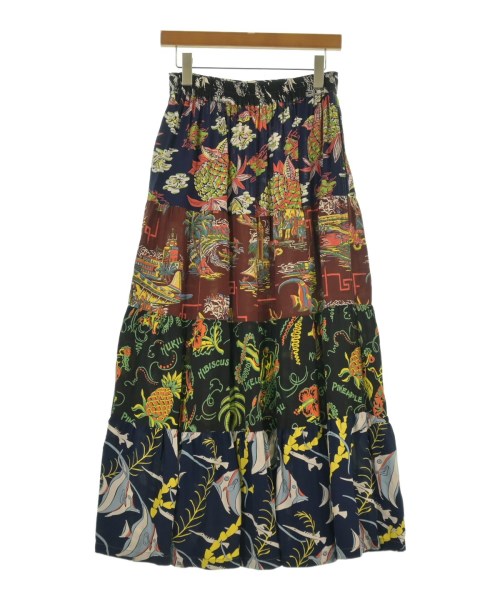 SUN SURF（サン　サーフ）ロング・マキシ丈スカート 紺 サイズ:-(M位) レディース/2200614955057