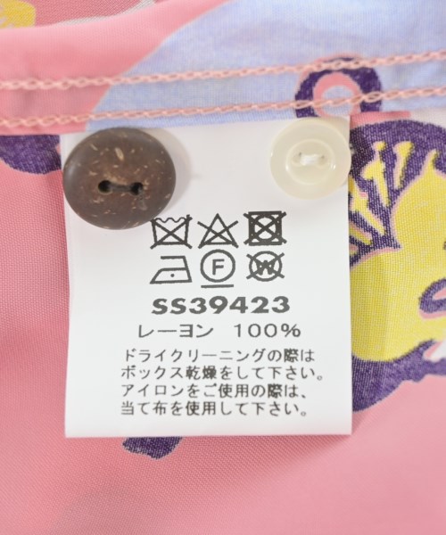 SUN SURF（サン　サーフ）カジュアルシャツ ピンク サイズ:XL メンズ/2200698989030