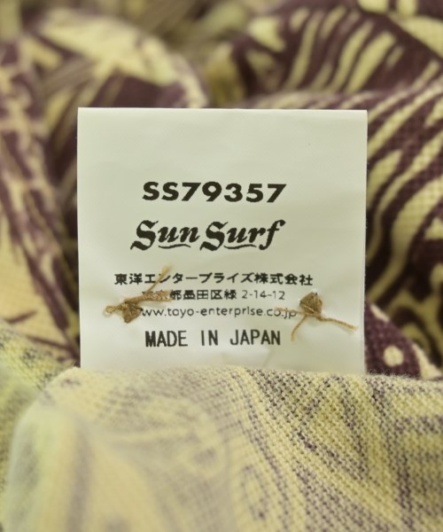 SUN SURF（サン　サーフ）ポロシャツ 茶 サイズ:S メンズ/2200711926066