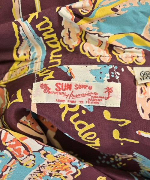 SUN SURF（サン　サーフ）カジュアルシャツ 赤 サイズ:XL メンズ/2200711050174