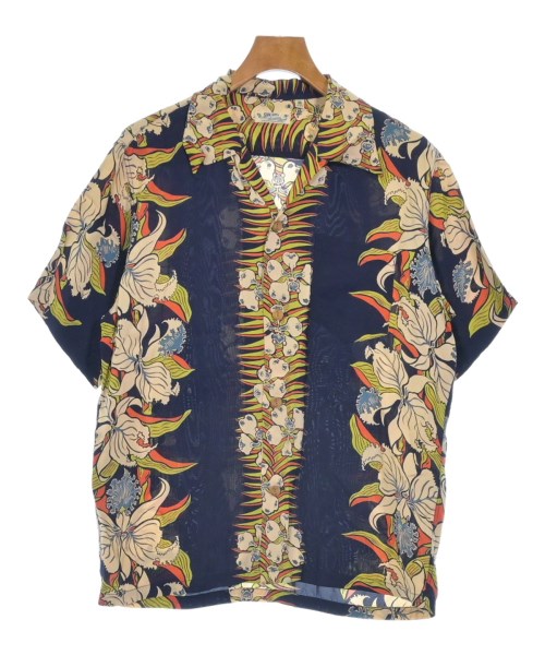 SUN SURF(サン　サーフ)カジュアルシャツ 紺 サイズ:M/2200647429136