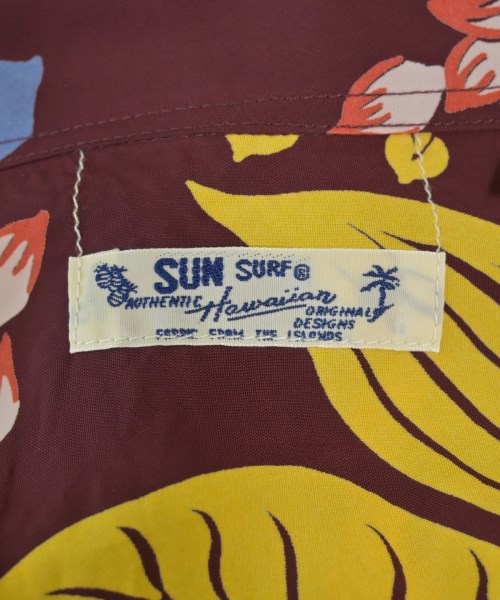 SUN SURF（サン　サーフ）カジュアルシャツ 赤 サイズ:XL メンズ/2200704862043