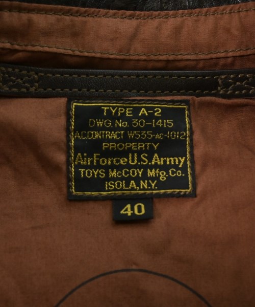 TOY'S McCOY（トイズマッコイ）ミリタリーブルゾン 茶 サイズ:40(M位) メンズ/2200626011369