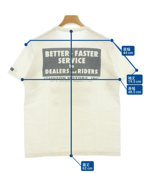 TOY'S McCOY（トイズマッコイ）Tシャツ・カットソー 白 サイズ:M メンズ/2200716613084