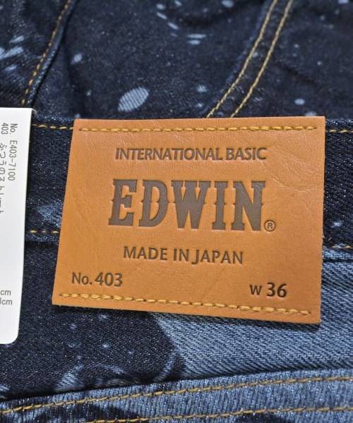 EDWIN（エドウィン）デニムパンツ 紺 サイズ:36(XXL位) メンズ/2200644601979