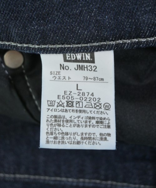 EDWIN（エドウィン）デニムパンツ 紺 サイズ:L メンズ/2200644755726