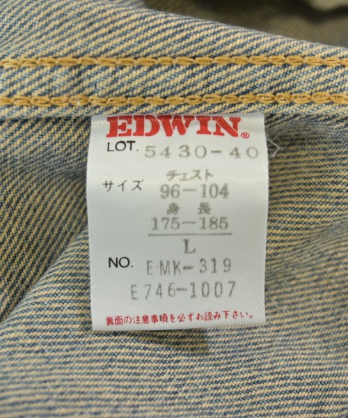 EDWIN（エドウィン）デニムジャケット 青 サイズ:L メンズ/2200706797015