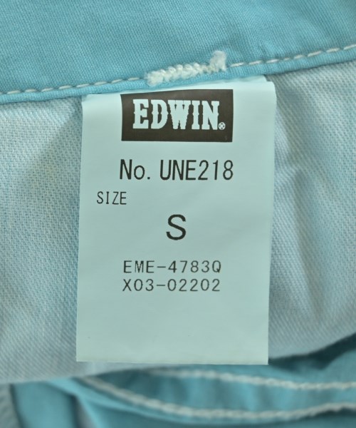 EDWIN（エドウィン）カーゴパンツ 青 サイズ:S レディース/2200687732012