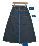 BIGJOHN（ビッグジョン）ロング・マキシ丈スカート 紺 サイズ:M レディース/2200594229216