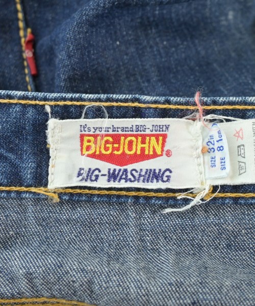 BIGJOHN（ビッグジョン）デニムパンツ 紺 サイズ:32(L位) メンズ/2200618365029