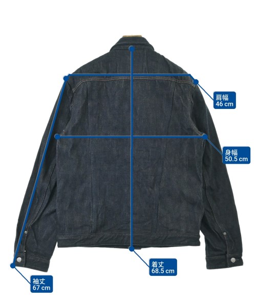 BIGJOHN（ビッグジョン）デニムジャケット 紺 サイズ:XL メンズ/2200675472012