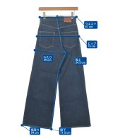 BIGJOHN（ビッグジョン）デニムパンツ 紺 サイズ:S レディース/2200710561091