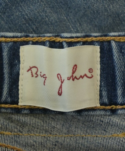BIGJOHN（ビッグジョン）デニムパンツ 青 サイズ:M レディース/2200693448112