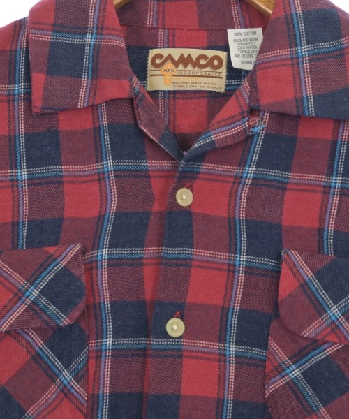CAMCO（カムコ）カジュアルシャツ 赤 サイズ:S メンズ/2200642998095