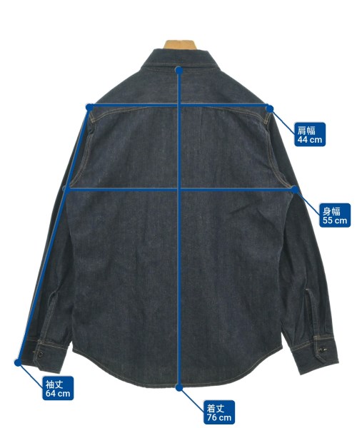 CAMCO（カムコ）カジュアルシャツ 紺 サイズ:M メンズ/2200614886146