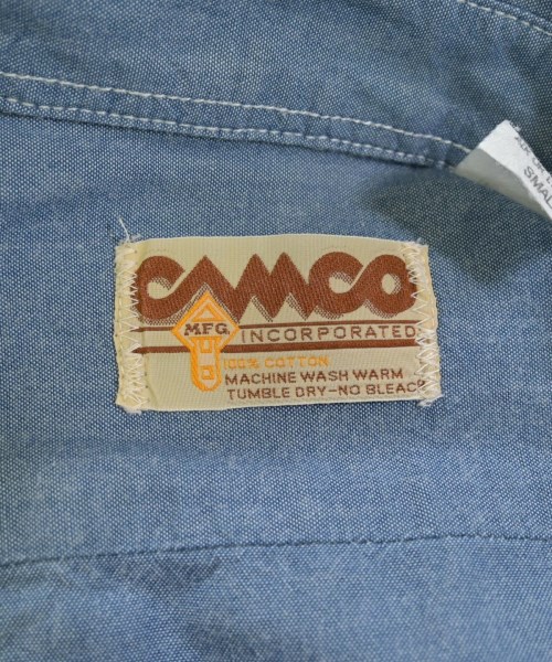 CAMCO（カムコ）カジュアルシャツ 青 サイズ:S メンズ/2200700643059