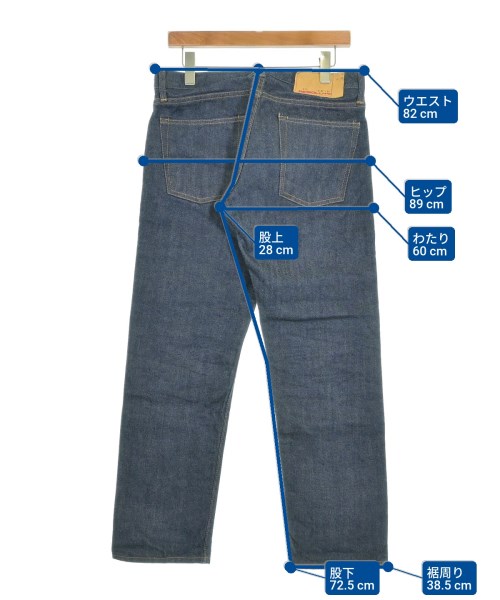 RESOLUTE（リゾルト）デニムパンツ 紺 サイズ:33(L位) メンズ/2200636998025