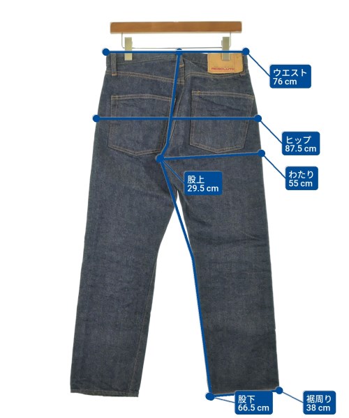 RESOLUTE（リゾルト）デニムパンツ 紺 サイズ:31(M位) メンズ/2200618987016