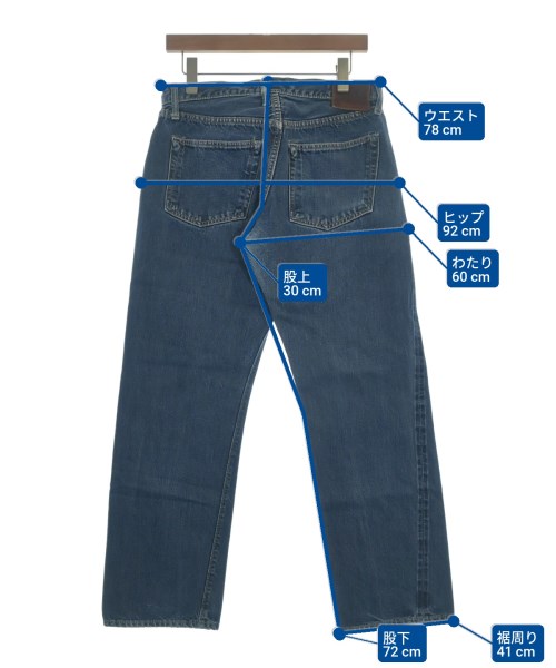 RESOLUTE（リゾルト）デニムパンツ 紺 サイズ:32(L位) メンズ/2200648740025