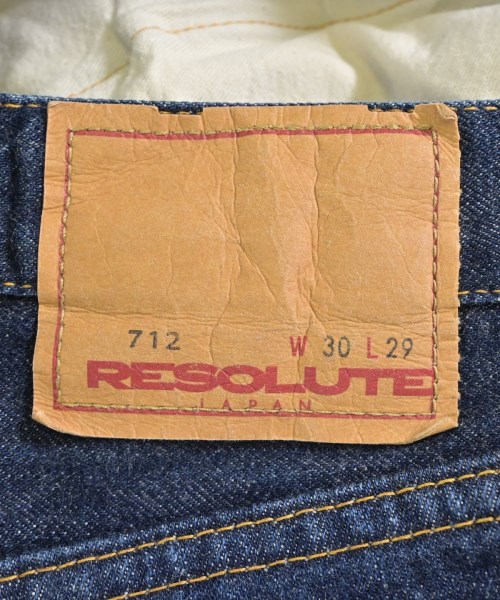RESOLUTE（リゾルト）デニムパンツ 紺 サイズ:30(M位) メンズ/2200690358018