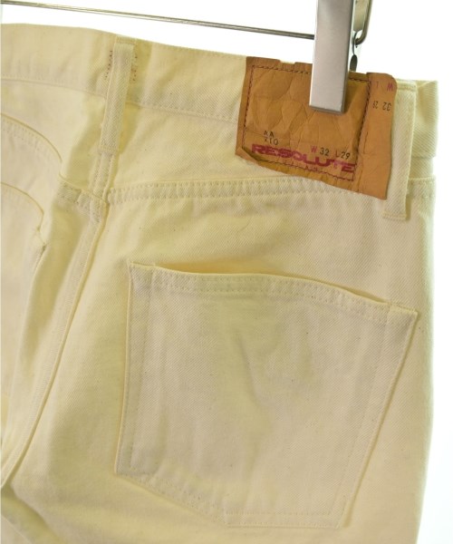 RESOLUTE（リゾルト）デニムパンツ 白 サイズ:32(L位) メンズ/2200663621118