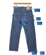 RESOLUTE（リゾルト）デニムパンツ 紺 サイズ:31(XL位) レディース/2200737344035
