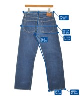 RESOLUTE（リゾルト）デニムパンツ 紺 サイズ:31(XL位) レディース/2200737344059
