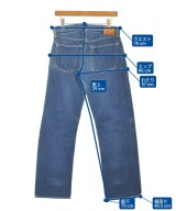 RESOLUTE（リゾルト）デニムパンツ 青 サイズ:31(XL位) レディース/2200737344066