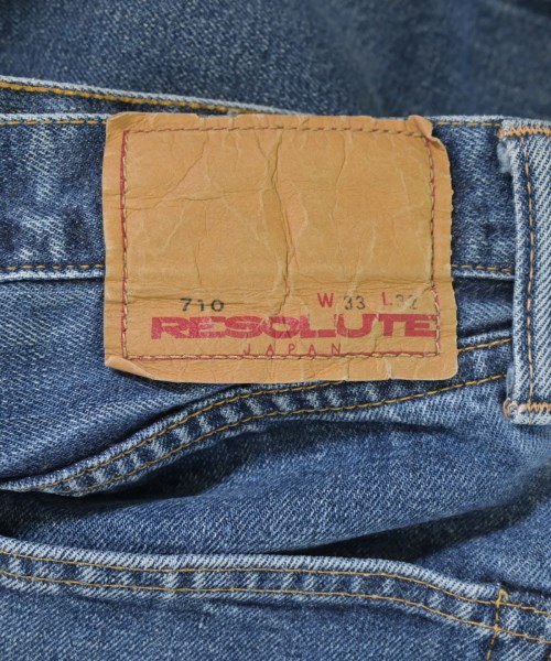 RESOLUTE（リゾルト）デニムパンツ 青 サイズ:33(L位) メンズ/2200721505053