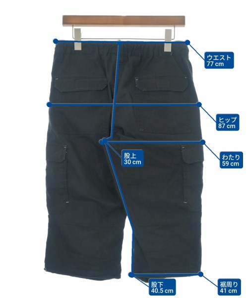 Hanes（ヘインズ）ショートパンツ 黒 サイズ:L メンズ/2200617667070