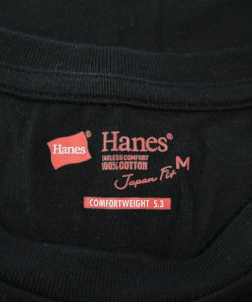 Hanes（ヘインズ）Tシャツ・カットソー 黒 サイズ:M レディース/2200625916085