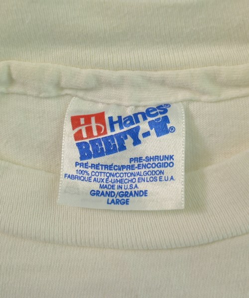 Hanes（ヘインズ）Tシャツ・カットソー 白 サイズ:L メンズ/2200641132063