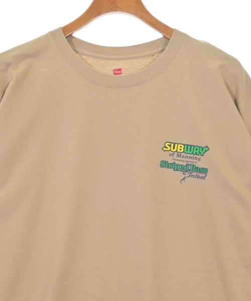 Hanes（ヘインズ）Tシャツ・カットソー ベージュ サイズ:3XL メンズ/2200551520035