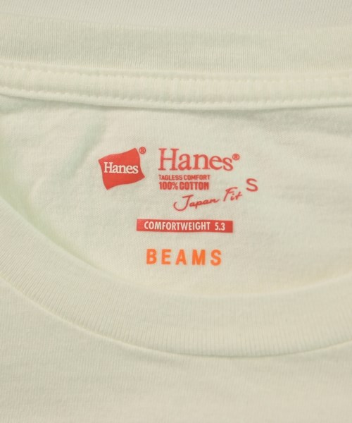 Hanes（ヘインズ）Tシャツ・カットソー 白 サイズ:S メンズ/2200621515039