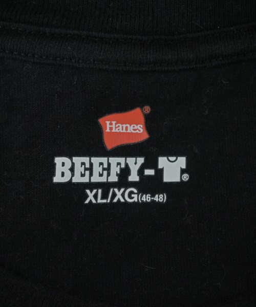 Hanes（ヘインズ）Tシャツ・カットソー 黒 サイズ:XL メンズ/2200614624113