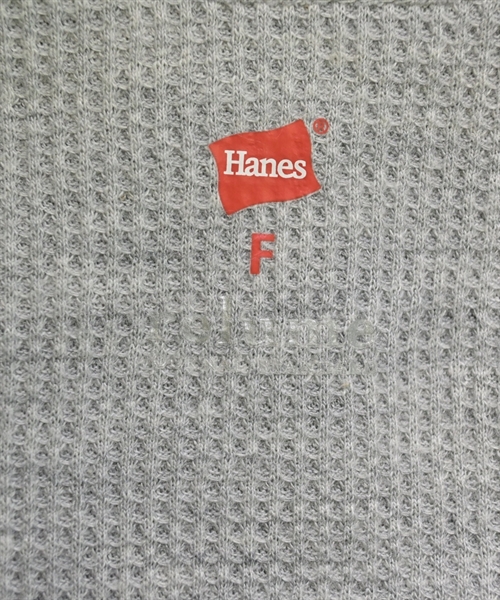 Hanes（ヘインズ）Tシャツ・カットソー グレー サイズ:F レディース/2200624935070