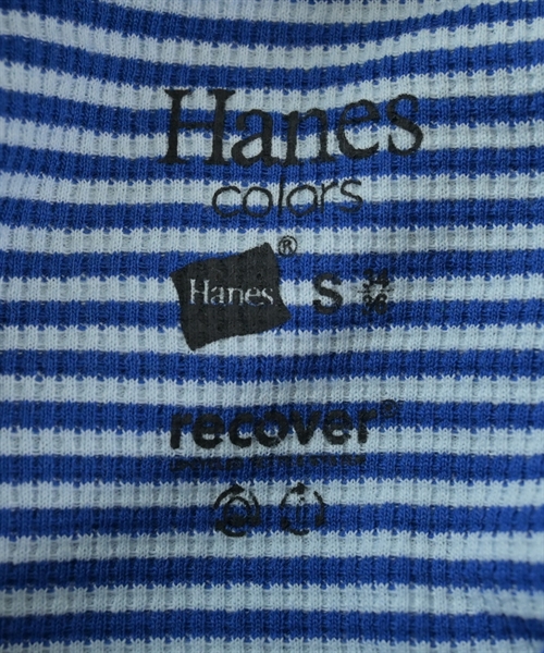 Hanes（ヘインズ）Tシャツ・カットソー 青 サイズ:S レディース/2200615316345