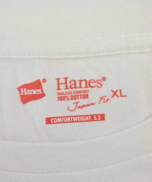 Hanes（ヘインズ）Tシャツ・カットソー 白 サイズ:XL メンズ/2200631532033