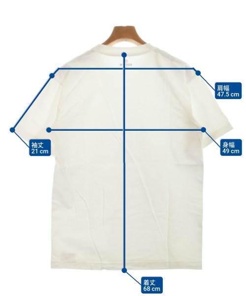 Hanes（ヘインズ）Tシャツ・カットソー 白 サイズ:L メンズ/2200621667530