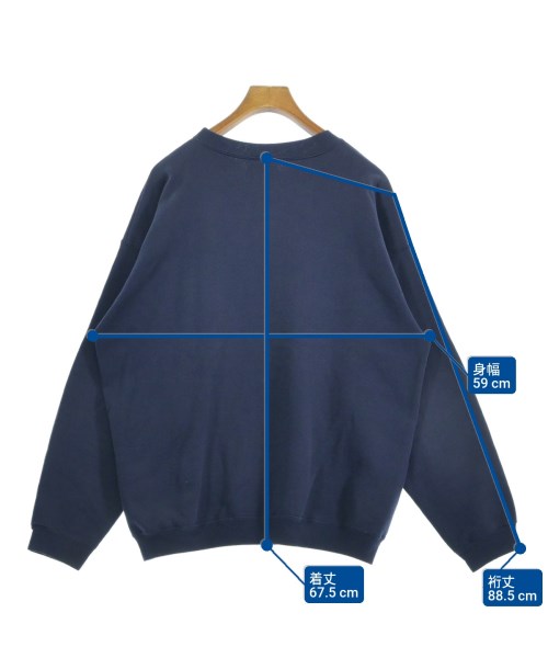 Hanes（ヘインズ）スウェット 紺 サイズ:L メンズ/2200633113018