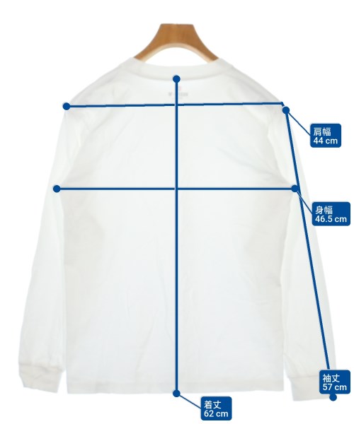 Hanes（ヘインズ）Tシャツ・カットソー 白 サイズ:S メンズ/2200604788108