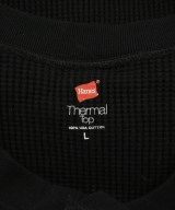 Hanes（ヘインズ）Tシャツ・カットソー 黒 サイズ:L メンズ/2200613436052