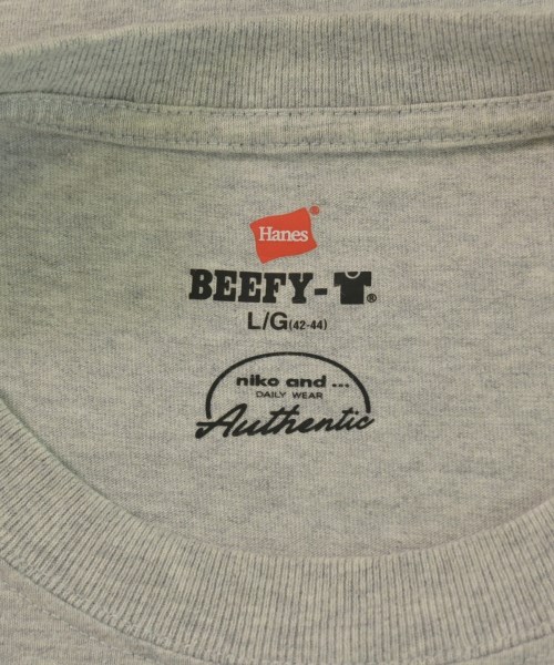 Hanes（ヘインズ）Tシャツ・カットソー グレー サイズ:L レディース/2200615125046