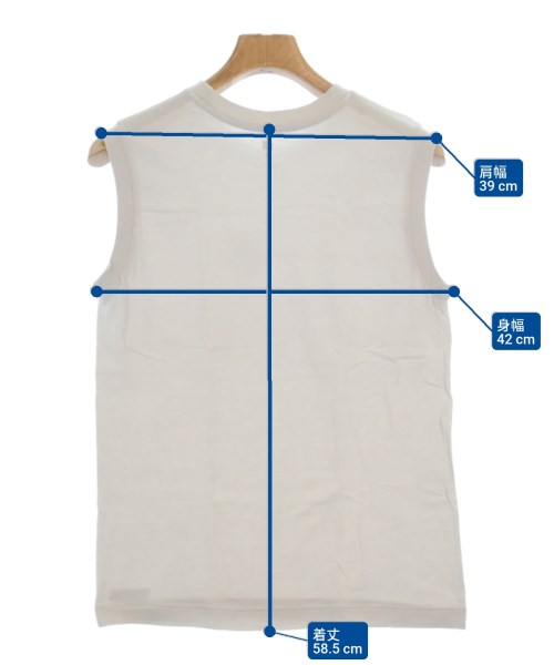 Hanes（ヘインズ）ノースリーブ ベージュ サイズ:M レディース/2200613235037